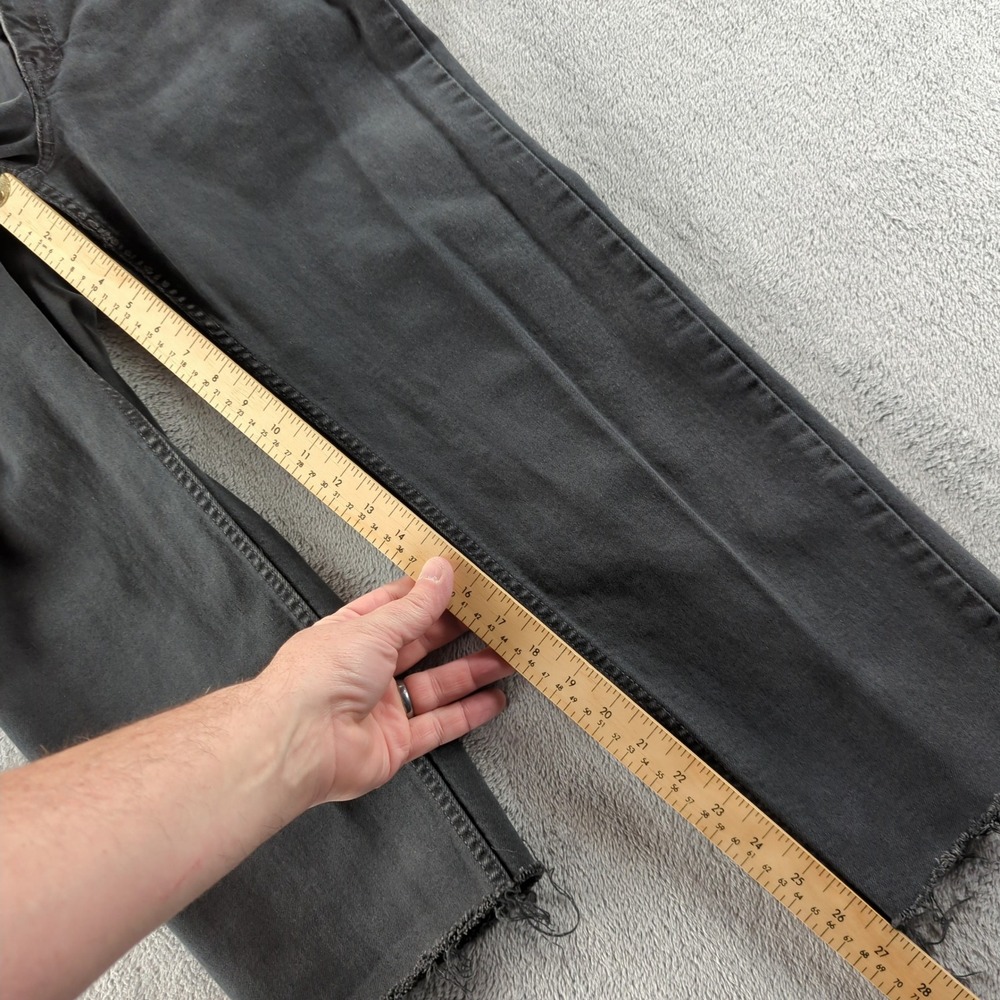 Vintage 90s Levis 550 Jeans Womens 10 (Fits 27x27) Black Faded Skater Brazil Y2K - Picture 8 of 13
